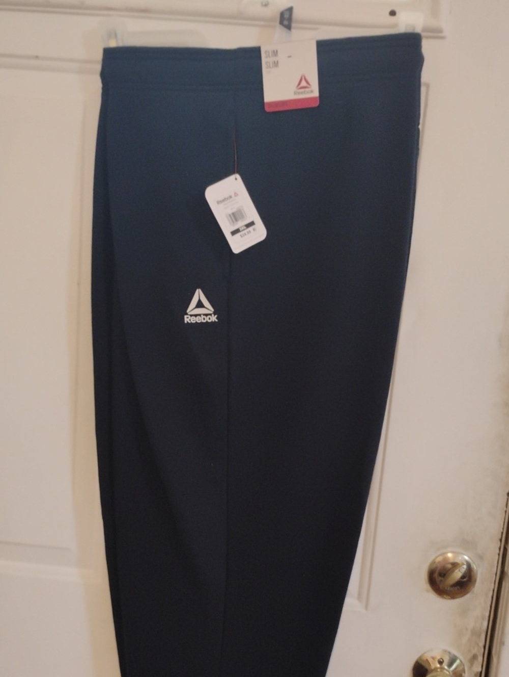 Reebok Men's Slim Performance Pants - Navy